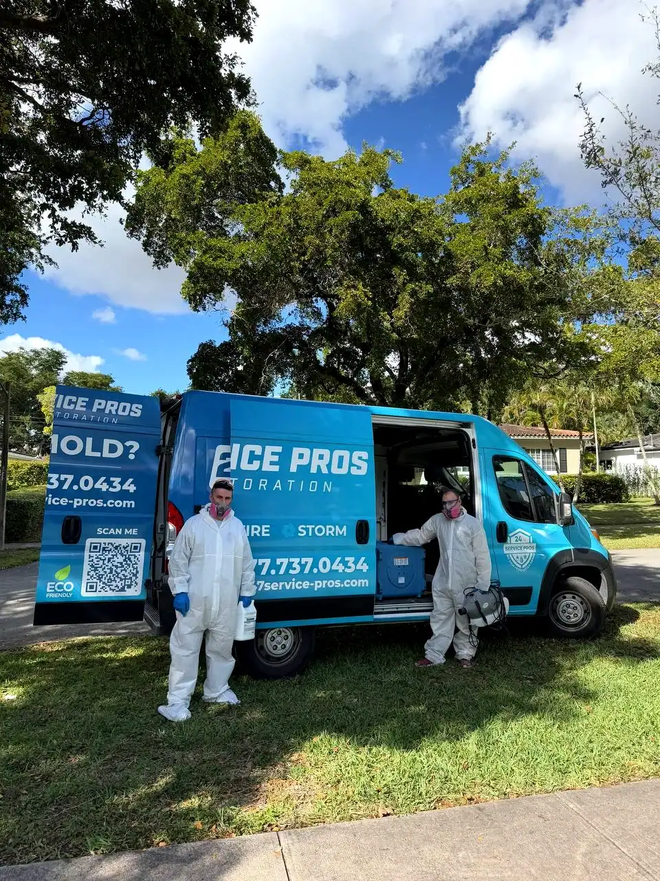 24/7 Service Pros service vehicle ready for emergency calls in Miami Gardens, FL